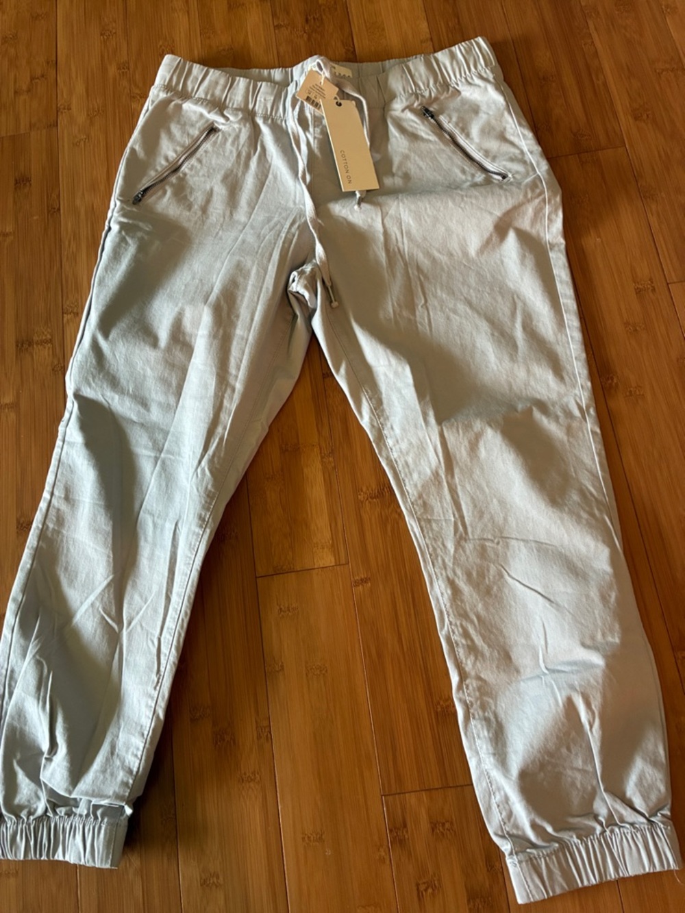 Cotton On ice gray Drawstring Jogger Pants